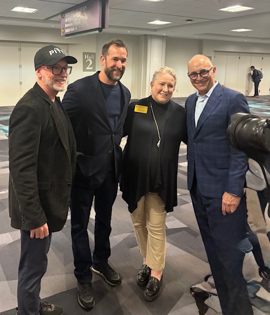 The creators and star Noah Wyle of “The Pitt”